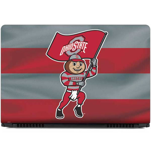 Ohio State University OSU Buckeyes Flag Dell Inspiron Skin